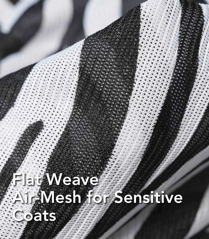 Delzani Barcoo 100% Polyester 280GSM Flat-Weave AirMesh – high airflow, UV protection, soft on coats